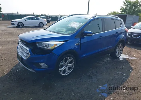 2019 Ford Escape Titanium from USA, damaged, VIN 1FMCU9J97KUB83990
